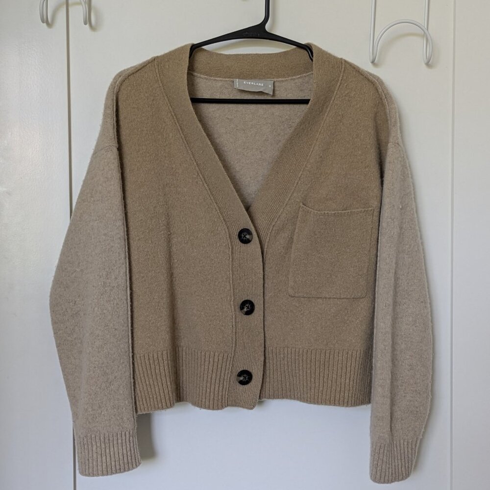Everlane Good Merino Wool Cardigan - Picture 2 of 7